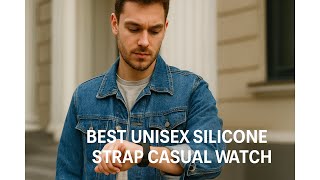 ⌚ Best Unisex Silicone Strap Casual Watch | Kakabi Men's Easy to Read Watch ⌚