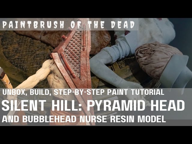 How to Paint: Silent Hill Pyramid Head 3D Printed Kit - YouTube