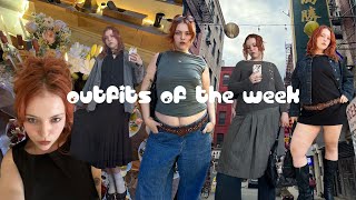 a week of plus size outfits in nyc