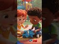 Being kind #shorts #cartoon #nurseryrhymes #kids #cute #viral