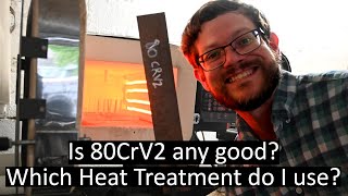 How to Heat Treat 80CrV2 Knife Steel screenshot 4