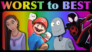 Every 2023 Animated Film Ranked: Worst to Best