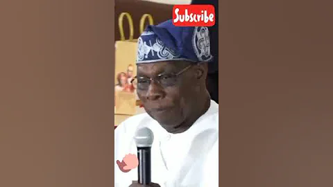Obasanjo: If we make the wrong choice, we blame our selves - (2023 Election) #shorts