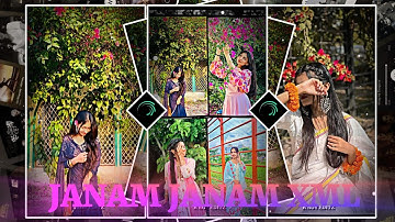 #JANAM JANAM💞💘XML file Hindi song 🔰 hindi song xml file 🔰 XML file alight motion 🔰xml by R ROY EDITZ