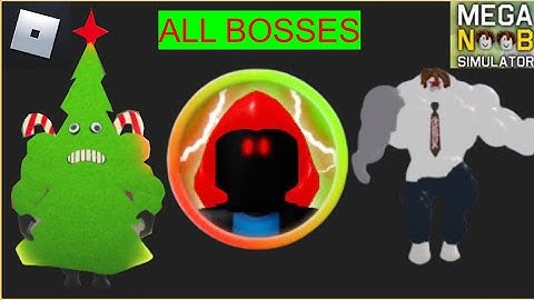 🎁HOLIDAY 2021!🎁 Mega Noob Simulator ALL BOSSES