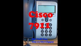 Updating the Cisco 7911 to SIP 9.4.2 SR3 and registering in Asterisk