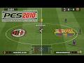 A.C Milan x Barcelona - PES 2010 PS2 Narração Galvão Bueno