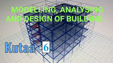 Part-6 #Modelling Cuntiliever and cerved beam of G+3 building in Afaan Oromoo by Jon.