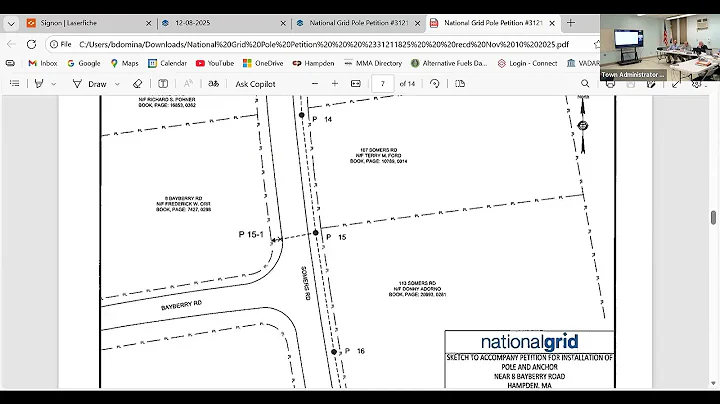 Selectboard Meeting (December 8, 2025)