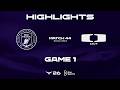 Highlights BFX vs DK | Game 1 | Match 44 | LCK 2026