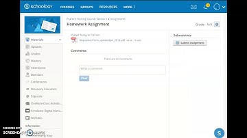 How to Submit a Fillable PDF in Schoology