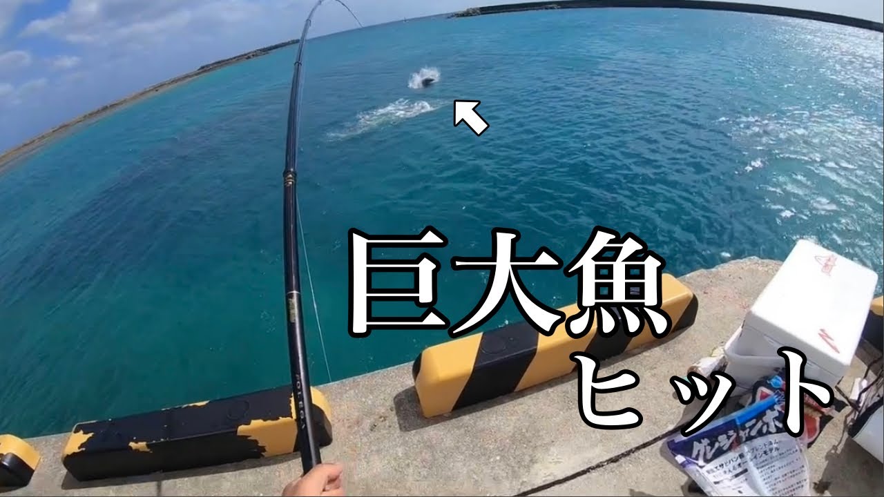 誰もいない漁港が巨大魚の巣窟だった… 【沖縄フカセ釣り】