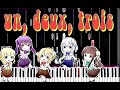 un, deux, trois gochuumon wa usagi desu ka? synthesia