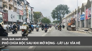 Hình ảnh mới nhất phố Chùa Bộc sau khi mở rộng và lát vỉa hè | Cầu vượt Chùa Bộc, Phạm Ngọc Thạch