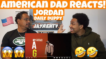 Jordan - Daily Duppy | GRM Daily *AMERICAN DAD REACTS 🇺🇸*