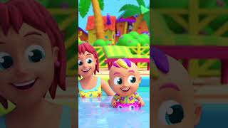 Плавательная песня #shorts #swimmingsong #zoobees #nurseryrhymes #learningvideo
