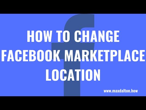 How to Change Facebook Marketplace Location