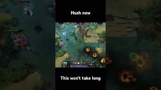Silencing Monkey King Before He Can Use Wukongs Command He Dies  dota2 shorts