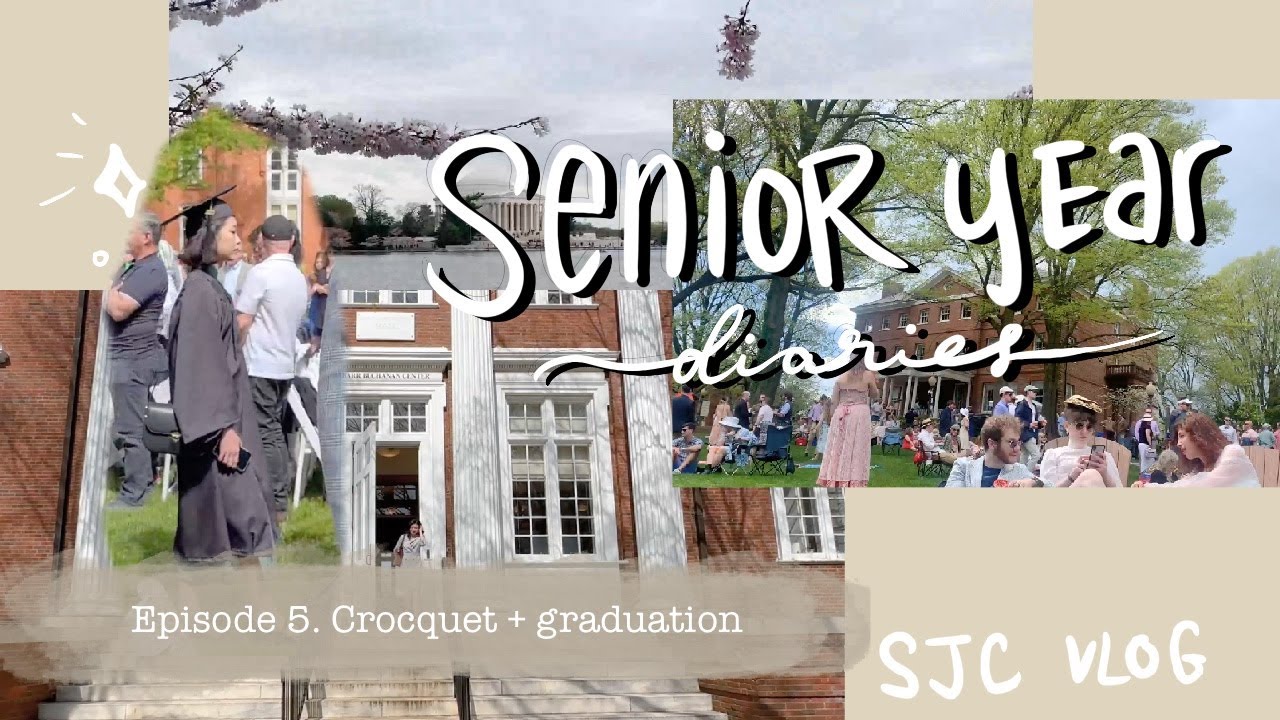 Senior Diaries St. John's College epi.5 cherry blossom, croquet match