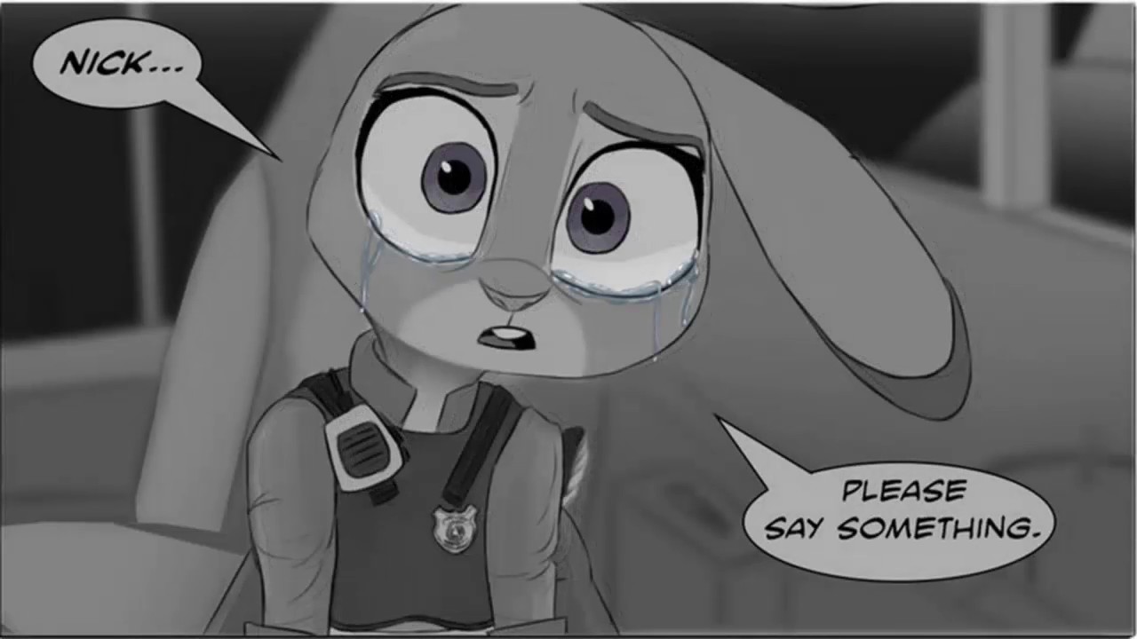 Nick x Judy  Don't Cry Carrot Savage Company   Zootopia Comic English