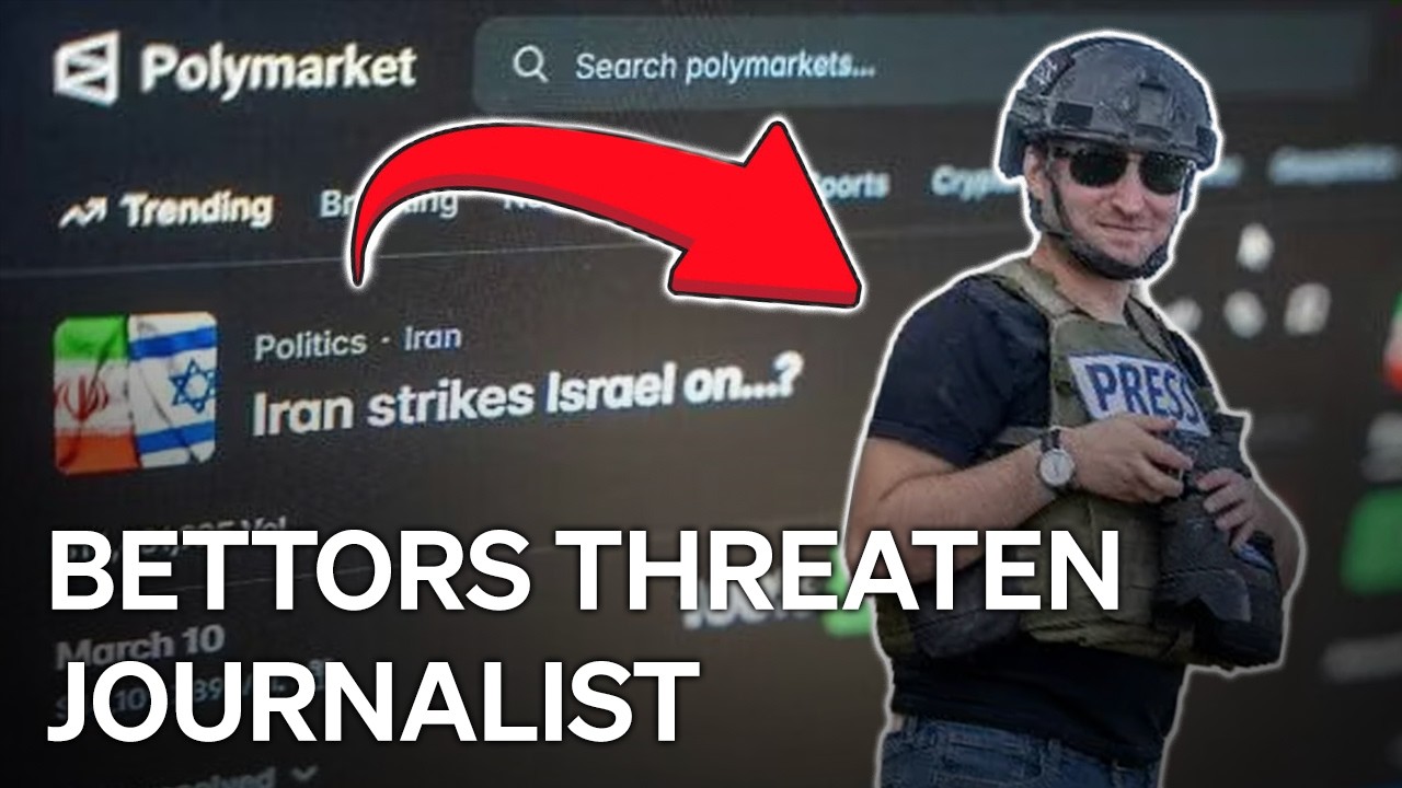 Polymarket bettors threaten Israeli journalist over war story