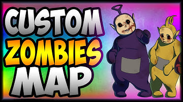 WaW Custom Zombies "Deep Down" - Modded Map with Friends