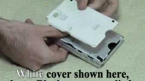 Sharp Zaurus SL-C700 PDA with EA-BL08 battery classic vid