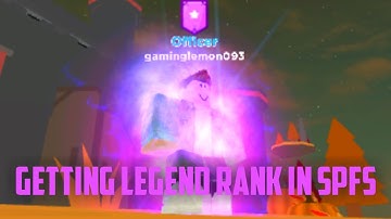 Unlocking Legend rank (Super Power Fighting Simulator)