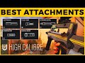 The *BEST* Attachments for *NO* Recoil on ALL Operators - Rainbow Six Siege Console (High Calibre)