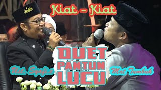 Duet Pantun Madura Lucu Mat Tumbuk Dengan Seniman Senior Madura ' Ust. Syafi.e