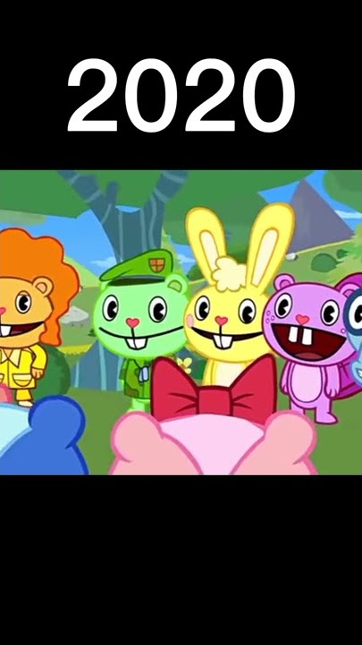 evolution happy tree friends #Shorts #evolution #happytreefriends