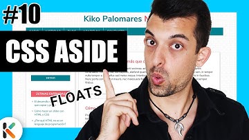 💙 CSS del aside  - Crea una página web con elementos Flotantes [Proyecto de CSS desde cero]