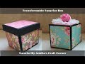 Explosive Surprise Box | DIY | Unexpected Gift | Explosion box | transformable box
