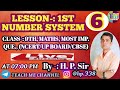CLASS -:9TH, MATHS, L- 1, NUMBER SYSTEM, (NCERT/UP BOARD/CBSE), PART -: VI