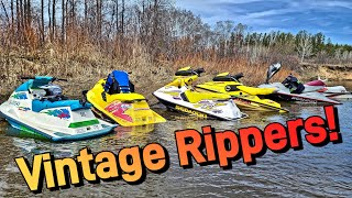 We Take a 29 Year Old SeaDoo For A River Rip!