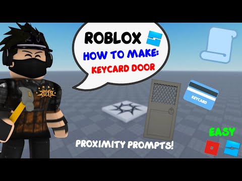 How to make a keycard door in Roblox studio #roblox #robloxstudio