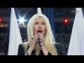 Christina Aguilera & Lea Michele - Sing Himno EUA [Superbowl XLV 2011] High Definition