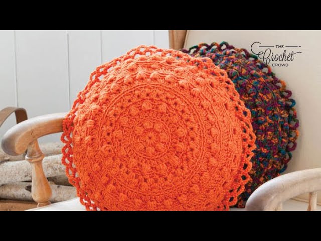 Easy Crochet Lumbar Pillow // SS#97 