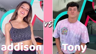 Addison Rae Vs Tony Lopez TikTok Dances Compilation (June 2020)