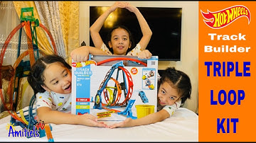 Hot Wheels Triple Loop Kit Track Builder Unlimited
