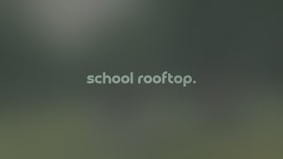 i'm on top of school rooftop by sedogy bedam, madebygodes & wmd — but it's a deeply slowed version.