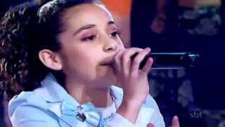 Video voorbeeld van "Michely Manuely - Alvo do Teu Milagre - Programa Raul Gil - Jovens Talentos Kids 2011"