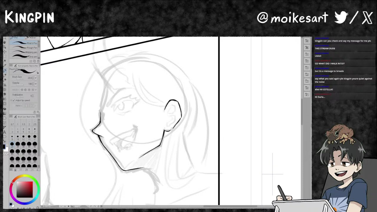 [Draw Stream] Ink til You Sink