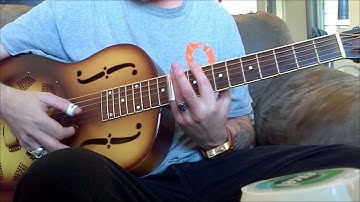 Open G Delta Slide Licks and Tension