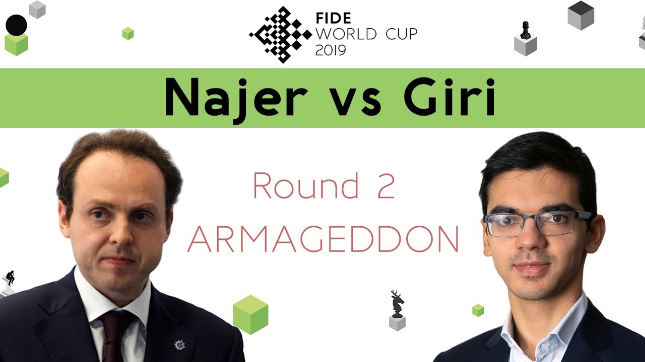 FIDE World Cup: Giri beats Najer in Armageddon