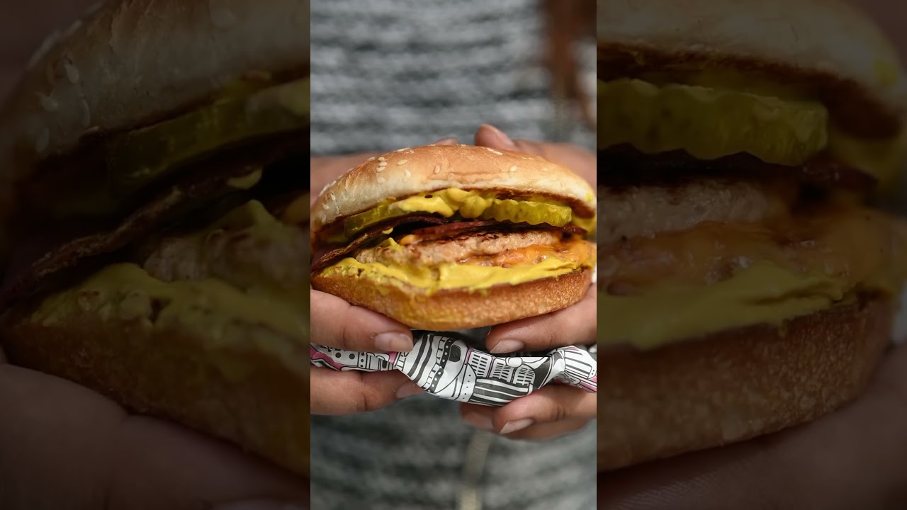 Juicy, cheesy, and now…tangy! 🍔💛Mustard is finally here! 