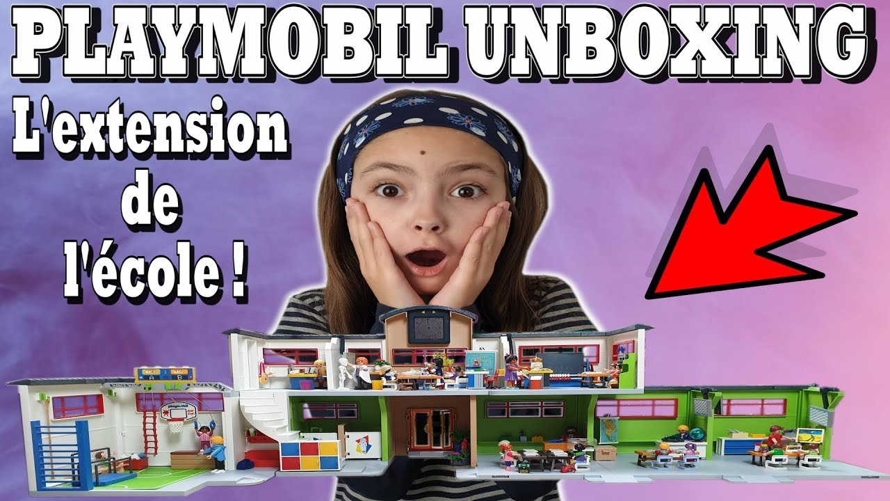 bagagerum stege Senator PLAYMOBIL UNBOXING: The extension of the converted school (9809, 9810,  9811, 9812, 9813) - YouTube