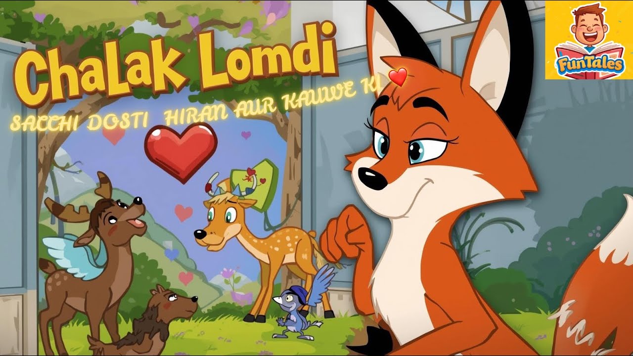 Hiran Aur Chalak Lomdi 😱 | Sacchi Dosti Ki Kahani | Moral Story Hindi