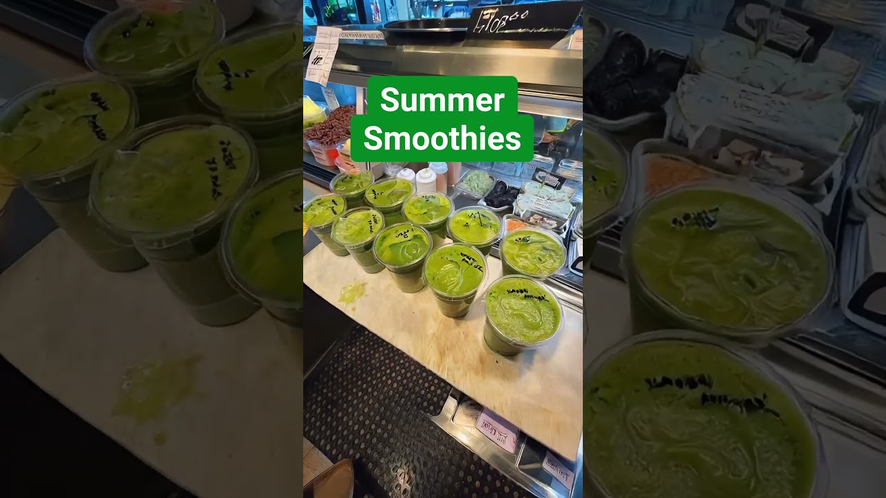 Order a fresh summer smoothie from Broadnosh.com #smoothie Broad Nosh Bagel Deli Catering NYC