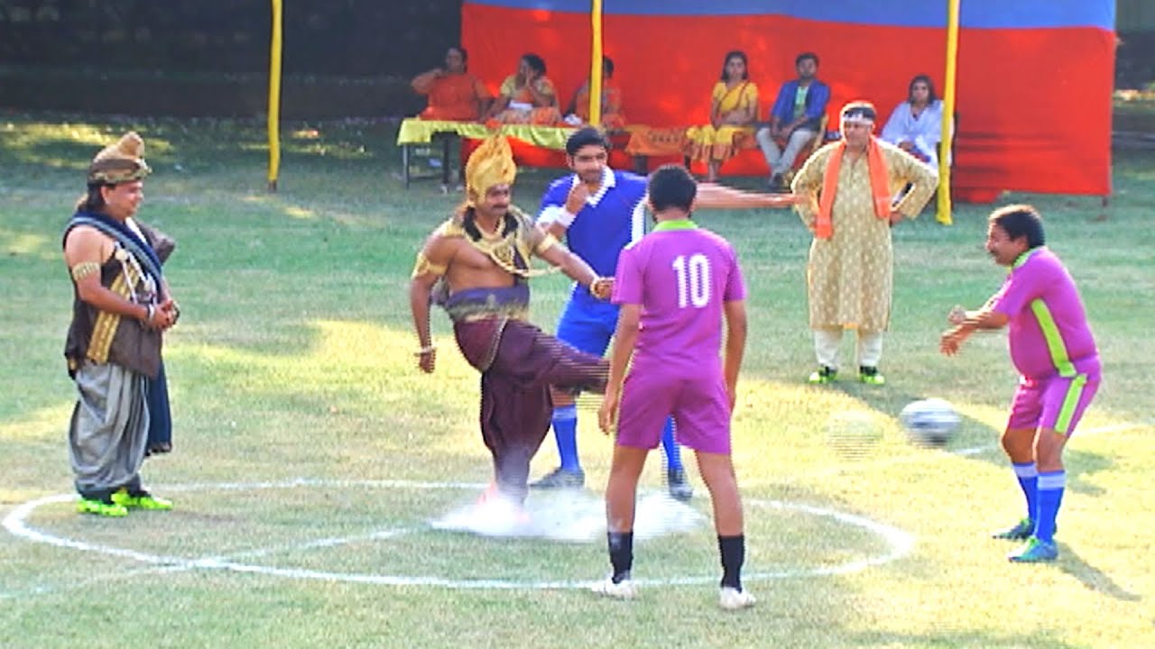 यमराजजी ने Ball को इस तरह घुमाया की हो गया हवा में ज़बरदस्त गोल |यम हैं हम |Yam Hain Hum |Episode 244